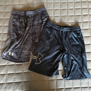 Mens Medium UA Shorts (Blue)